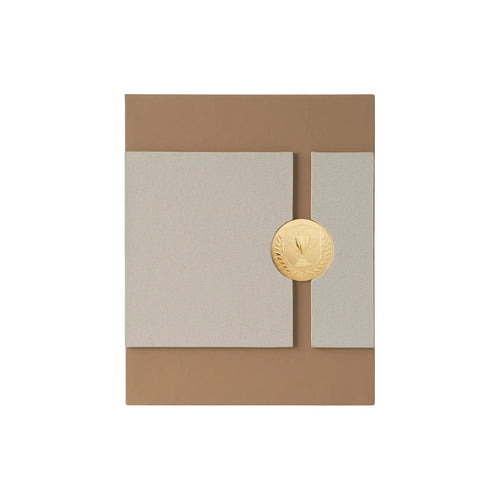 xTool Selected Leather Award Plaque with Emblem
