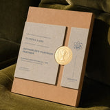 xTool Selected Leather Award Plaque with Emblem, view 2