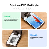 xTool Selected Leather Keychain with Sublimation Aluminum Sheet (2pcs), view 3