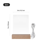 xTool LED Acrylic Sublimation Photo Frame (2pcs), view 2