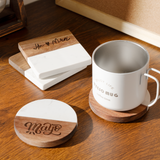 xTool Marble and Wood Coasters, view 2
