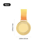 xTool Selected Patterned Round Metal Medal (10pcs), view 3