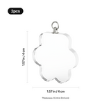 xTool Paw-Shaped K5 Crystal Necklace (2pcs), view 3