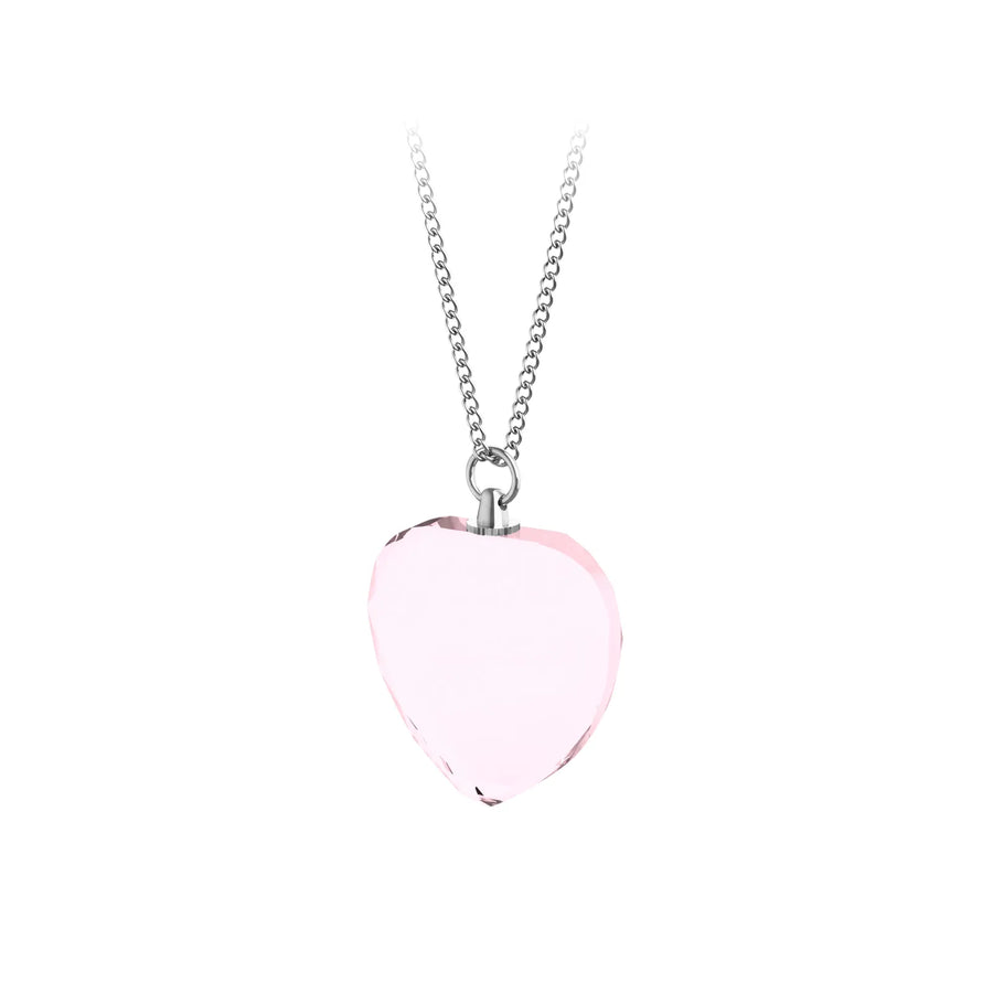 xTool Pink Heart-Shape K5 Crystal Necklace (2pcs)