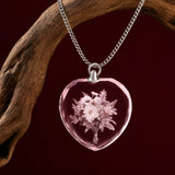 xTool Pink Heart-Shape K5 Crystal Necklace (2pcs), view 2