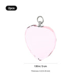 xTool Pink Heart-Shape K5 Crystal Necklace (2pcs), view 3