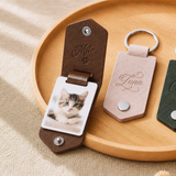 xTool Assorted-Color PU Leather Keychain Holder with Sublimation Aluminum Sheet (6pcs), view 2