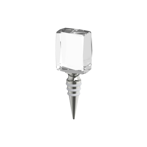 xTool Rectangular Beveled-Edge K9 Crystal with Stainless Steel Wine Stopper (2pcs)