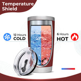 xTool 20oz Stainless Steel Coffee Tumbler for Laser Engraving, view 6