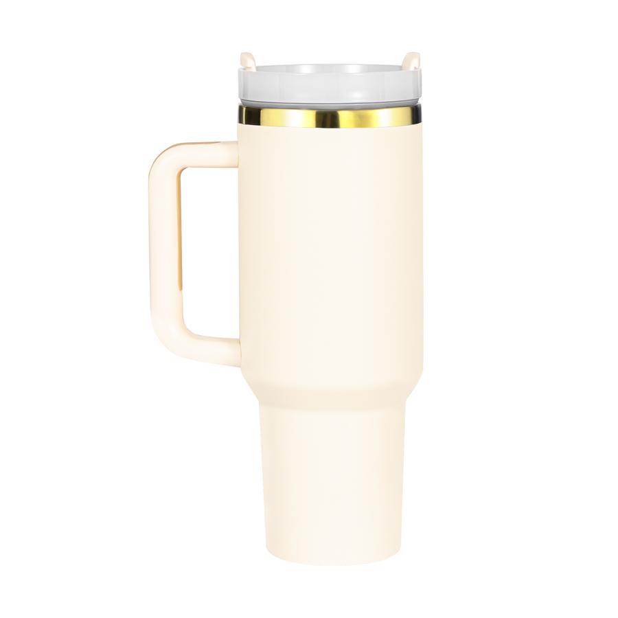 xTool 40oz Stainless Steel Tumbler with Removable Handle