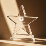 xTool Selected Star-Shaped Acrylic Trophy (2pcs), view 2