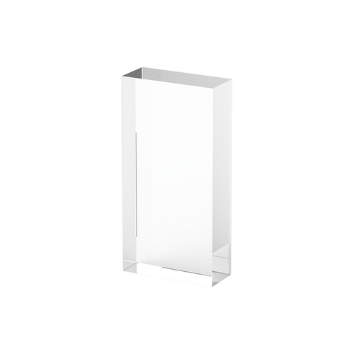 xTool Thin Rounded Rectangular K9 Crystal