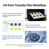xTool A3 White TPU UV Printable Transfer Film for O1 Omni Printer (20pcs), view 4