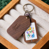 xTool Wooden Keychain with Sublimation Aluminum Sheet (2pcs), view 2