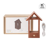 xTool Selected House-Shaped Sapele Wood LED Light Base for K9 Rectangle Crystal, view 6