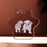 xTool Selected Paw-Shaped K5 Crystal Ornament (3pcs), view 2