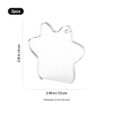 xTool Selected Paw-Shaped K5 Crystal Ornament (3pcs), view 3