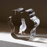 xTool Selected Paw-Shaped K9 Crystal, view 2