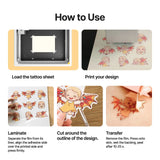 xTool Selected Printable Temporary Tattoo Sheets (3pcs), view 5