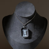 xTool Selected Rectangular K5 Crystal Necklace (2pcs), view 2