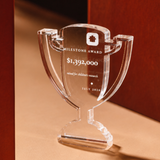 xTool Selected Trophy-Shaped Acrylic Award (2pcs), view 2