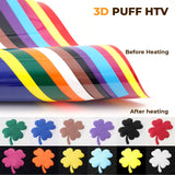 xTool Mix Colors Puff Vinyl Heat Transfer 3D (14 pcs), view 4