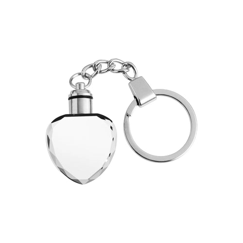 xTool Multicolored LED Lights K5 Crystal Heart Keychain (10pcs)