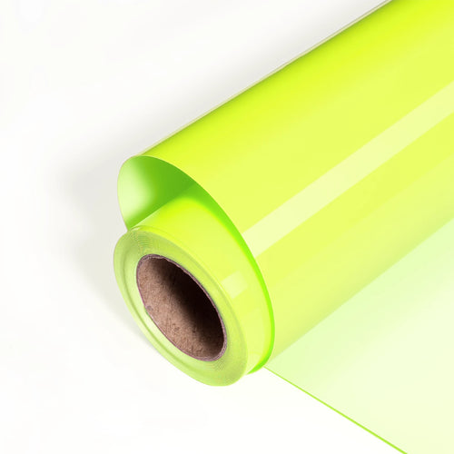xTool Neon Yellow 3D Puff Heat Transfer Vinyl Roll