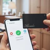 xTool NFC Black Stainless Steel Business Cards (5pcs), view 2
