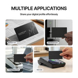 xTool NFC Black Stainless Steel Business Cards (5pcs), view 4