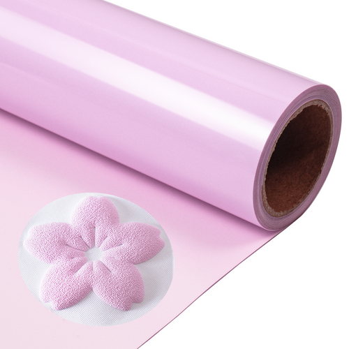 xTool Pale Pink 3D Puff Heat Transfer Vinyl Roll