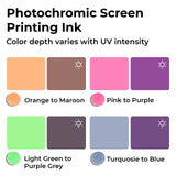 xTool Photochromic Screen Printing Ink Set (4 Colors), view 3