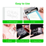 xTool PU Heat Transfer Vinyl (30pcs), view 5