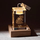 xTool Rectangular K9 Crystal Candle Holder (1pcs), view 2