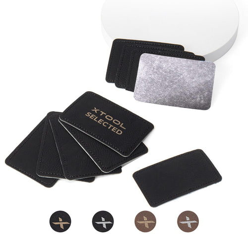 xTool Rectangular Laserable PU Iron-on Patch (10pcs)