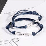 xTool Rectangular Tag Cord Bracelet (3pcs), view 2