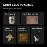 [Refurbished] xTool F2 Ultra 60W MOPA & 40W Diode Dual Laser Engraver, view 5
