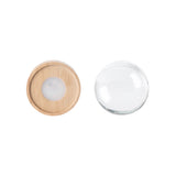 xTool Round Rubber Wood LED Light Base with Groove, view 6