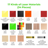 xTool M/S Series Laser Material Kit (34pcs), view 3