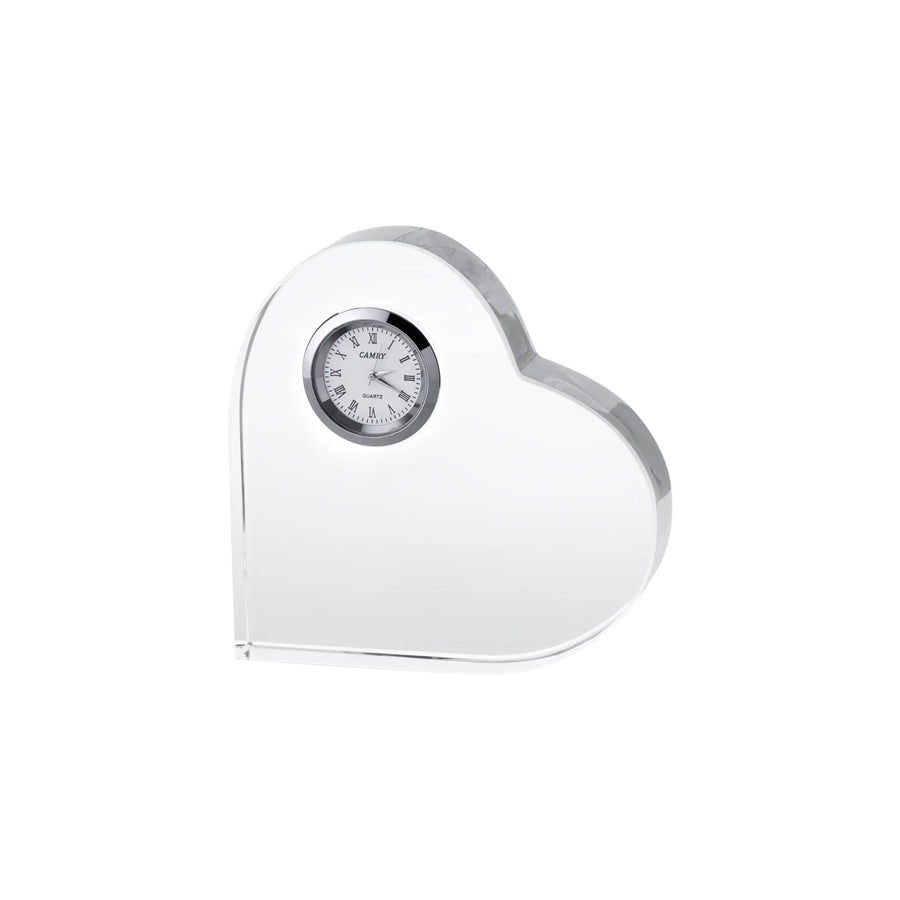 xTool Sideways Heart K9 Crystal with Clock