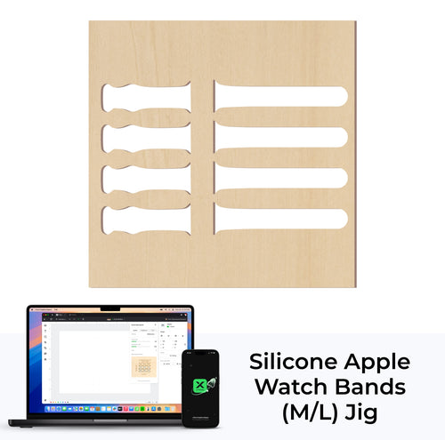 xTool Silicone Apple Watch Bands JIG File (M/L)
