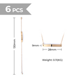 xTool Stainless Steel Tag Bracelet (6pcs), view 3