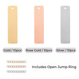 xTool Stainless Steel Bar Pendant (30pcs), view 4