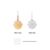 xTool Stainless Steel Compass Necklace (2pcs), view 4