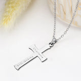 xTool Stainless Steel Cross Pendant (10pcs), view 2
