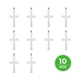 xTool Stainless Steel Cross Pendant (10pcs), view 4
