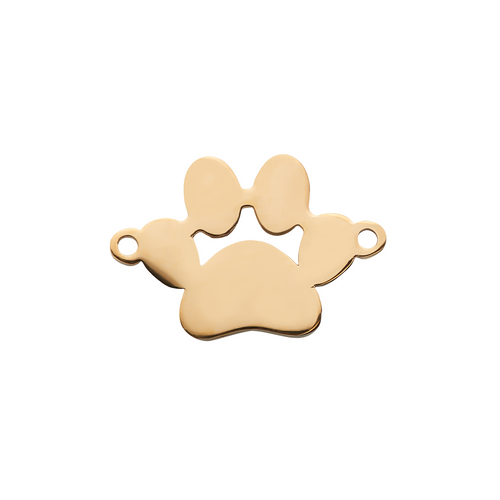 xTool Stainless Steel Dog Paw Hang Pendant (10pcs)