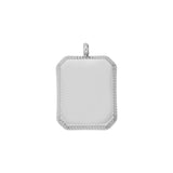 xTool Stainless Steel Embossed Square Pendant (10pcs), view 4