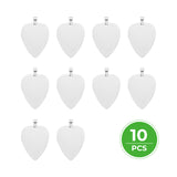 xTool Stainless Steel Guitar Pick Pendants (10pcs), view 4