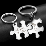 xTool Stainless Steel Jigsaw Keychain (10pcs), view 2